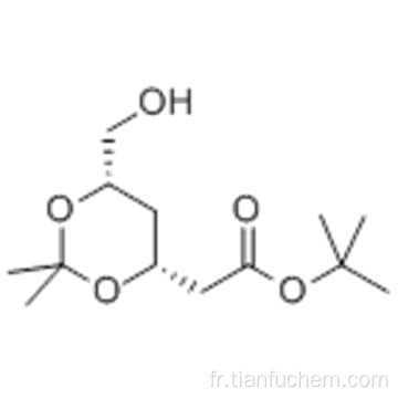 1,1-diméthyléthyl ester de l&#39;acide (4R-Cis) -6-hydroxyméthyl-2,2-diméthyl-1,3-dioxane-4-acétique CAS 124655-09-0